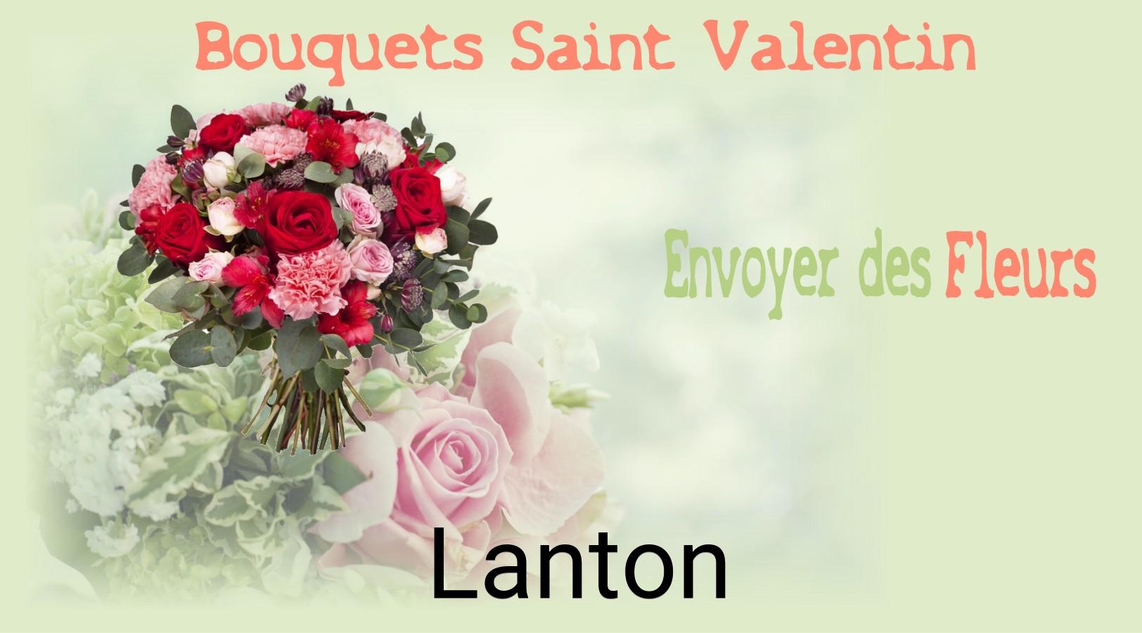 Roses de Saint-Valentin livrées à Lanton